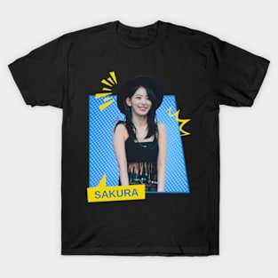 Sakura Le Sserafim Comic T-Shirt